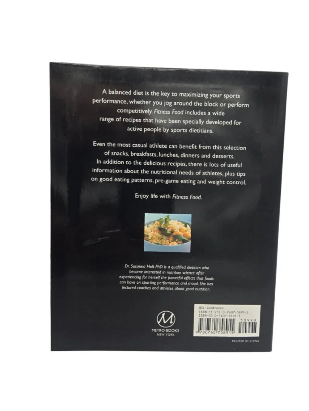 Fitness Food Cookbook The Essential Guide To Eating Well By Dr. Susanna Holt